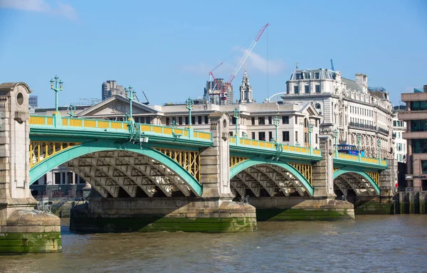 London City London Września 2015 Widok Nabrzeża Rzeki Thames — Zdjęcie stockowe