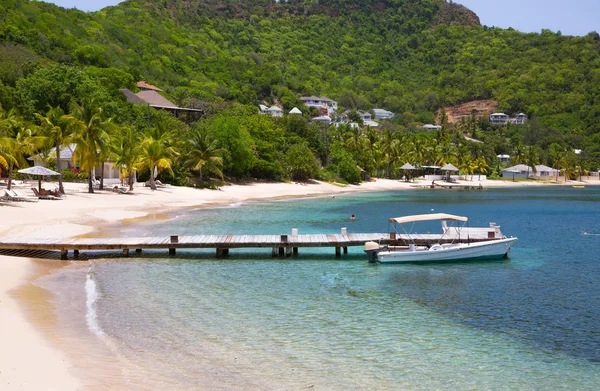 Antigua Caribbean Islands May 2017 English Harbour View Galeon Beach — Stock Photo, Image