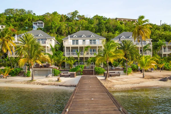 Antigua Wyspy Karaibskie English Harbour May 2019 Plaża South Point — Zdjęcie stockowe