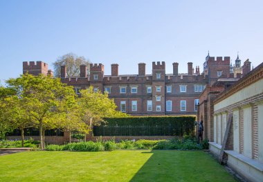 Windsor, Uk - 5 Mayıs 2019: Eton Kolej binaları. İngiltere