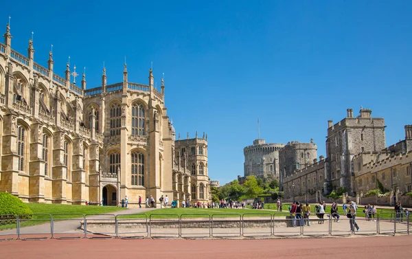 Windsor Royaume Uni Mai 2019 Château Médiéval Windsor Construit 1066 — Photo