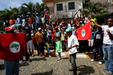 Bahia 'daki Mst üyelerinin protestoları