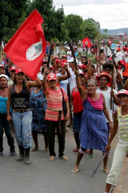 Karayolu 101 'deki ilk protesto.