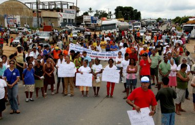 101. otoyolda protesto