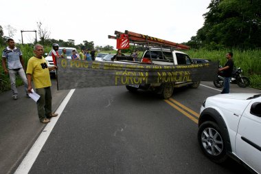 Br 101 otoyol yasağı protesto nedeniyle
