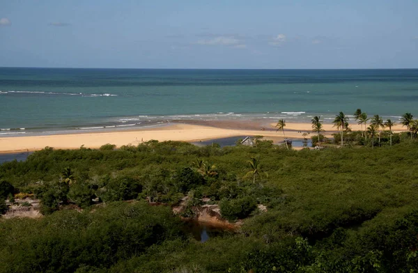 Inheems strand in Trancoso — Stockfoto