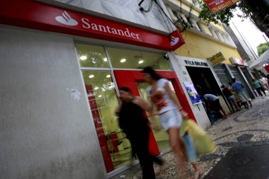 Salvador 'daki Santander Bankası.