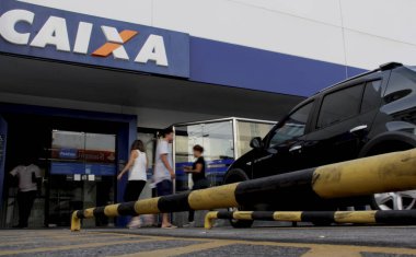 Salvador 'daki Banco Caixa şubesi