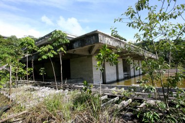 Itacare 'de terk edilmiş lüks otel inşaatı