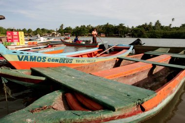 Caraiva 'daki balıkçı köyü