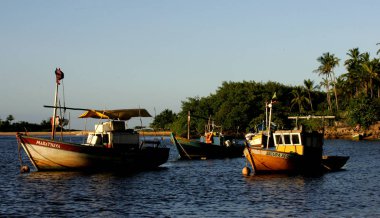 Caraiva 'daki balıkçı köyü