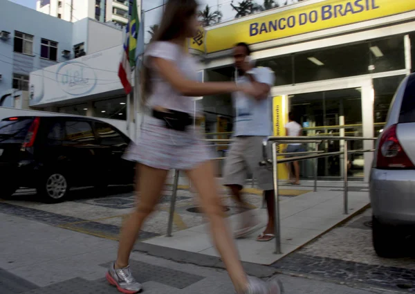 Salvador 'daki Banco do Brasil şubesi — Stok fotoğraf