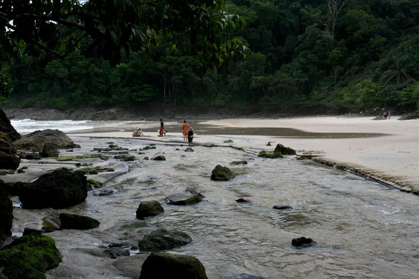 Stranden Ribeira i Itacare — Stockfoto