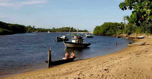 Rybářská vesnice v Caraivě — Stock fotografie