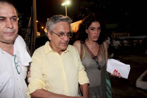 Cantante Caetano Veloso durante la presentación —  Fotos de Stock