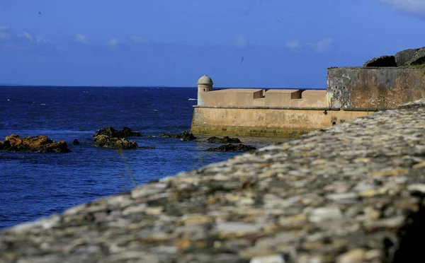 Ruïnes van Morro de Sao Paulo Fort — Stockfoto