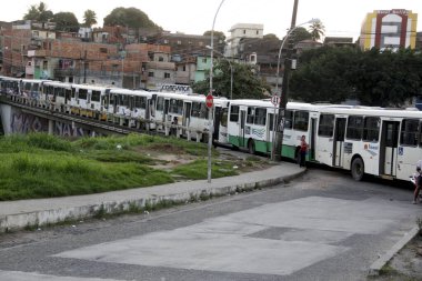 Otobüs şoförleri grevde