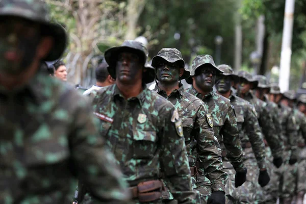 Pasukan militer Brasil — Stok Foto