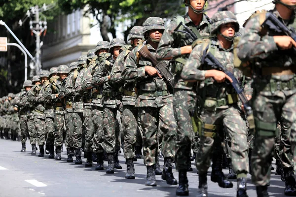 Pasukan militer Brasil — Stok Foto