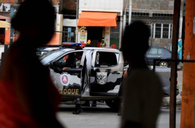 Salvador 'daki şok taburunun polis yaklaşımı