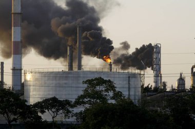 Camacari 'deki petrokimya endüstrisi