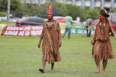 indigenous tribe of Bahia clipart