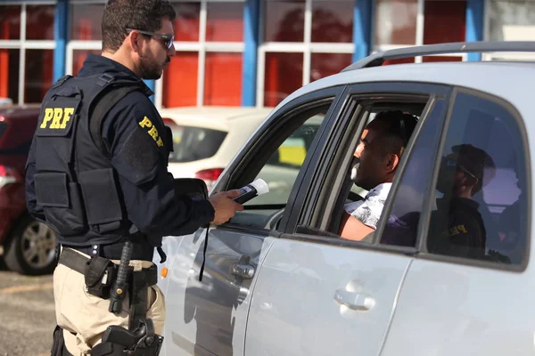 Bundespolizisten in Brasilien — Stockfoto