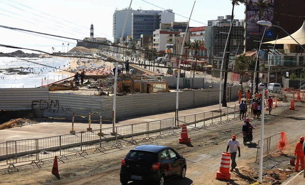 Trabalhador na construção civil — Fotografia de Stock