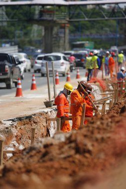 Sivil inşaat işçisi