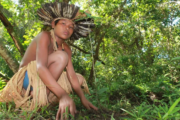 Indigener Stamm Bahia — Stockfoto