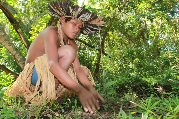 Indigener Stamm Bahia — Stockfoto