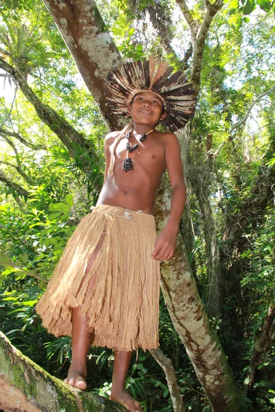 Indigenous tribe of Bahia — Stock Photo, Image