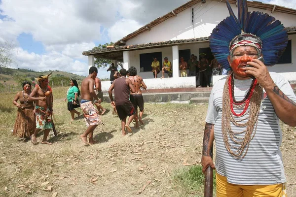 Tribù indigena di Bahia — Foto Stock