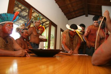 manifestation of pataxo indos