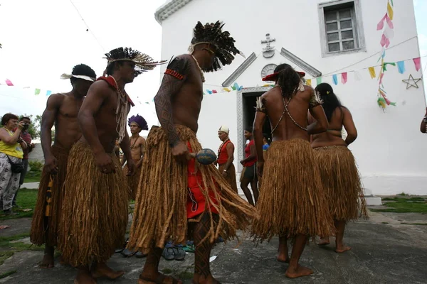 Indigenous tribe of Bahia — Stock Photo, Image