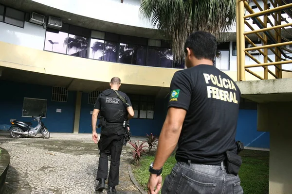 Федеральная полиция Бразилии — стоковое фото