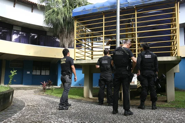 Policía Federal de Brasil — Foto de Stock