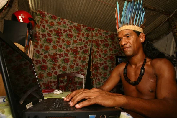 Tribù indigena di Bahia — Foto Stock