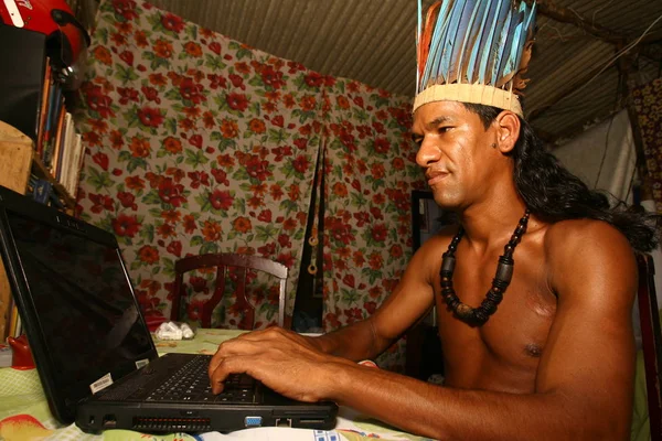 Tribo indígena da Bahia — Fotografia de Stock