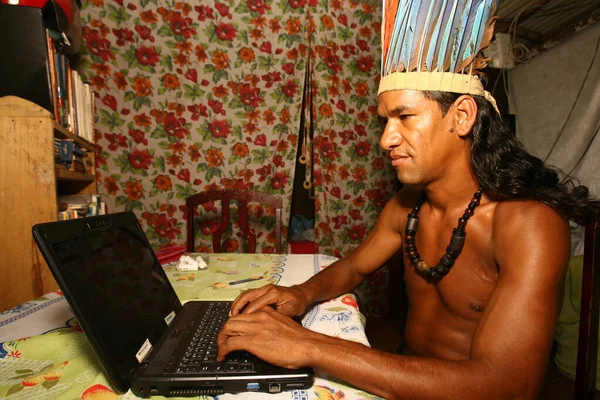 Tribù indigena di Bahia — Foto Stock