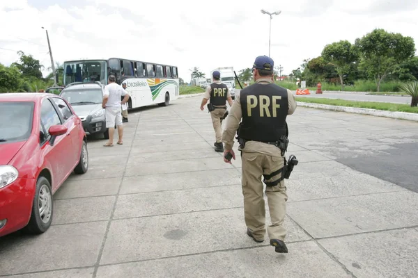 Federala polisen i Brasilien — Stockfoto