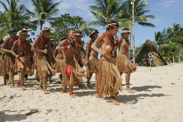 Tribo indígena da Bahia — Fotografia de Stock