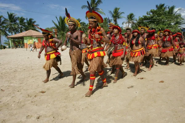 Tribo indígena da Bahia — Fotografia de Stock