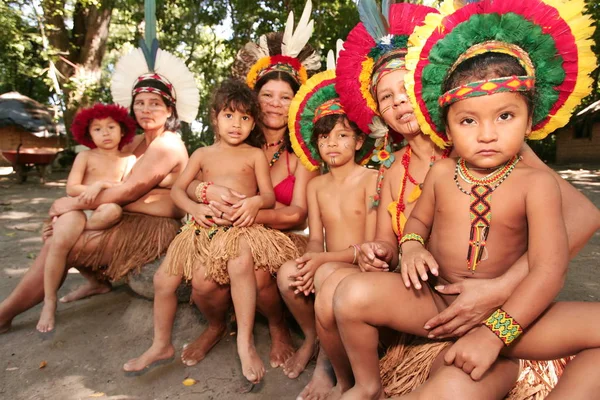 Rdzenne plemię Bahia — Zdjęcie stockowe