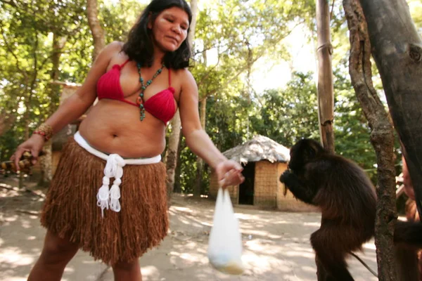 Tribu indígena de Bahía — Foto de Stock