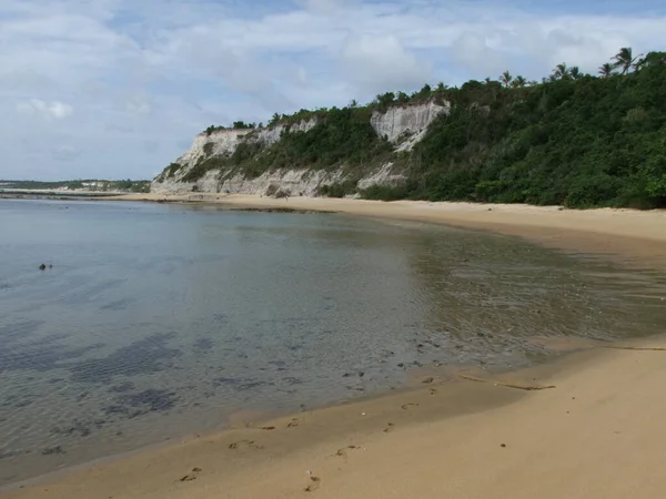 Mirror Beach w Porto Seguro — Zdjęcie stockowe