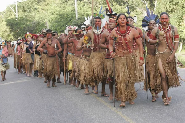 Tribu indígena de Bahía — Foto de Stock