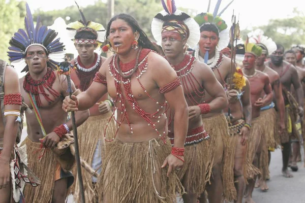 Коренное племя Баия — стоковое фото