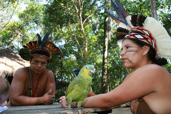 Pataxo indos — Fotografia de Stock