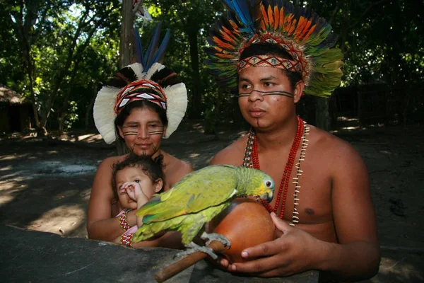 Pataxo-indos — Stockfoto